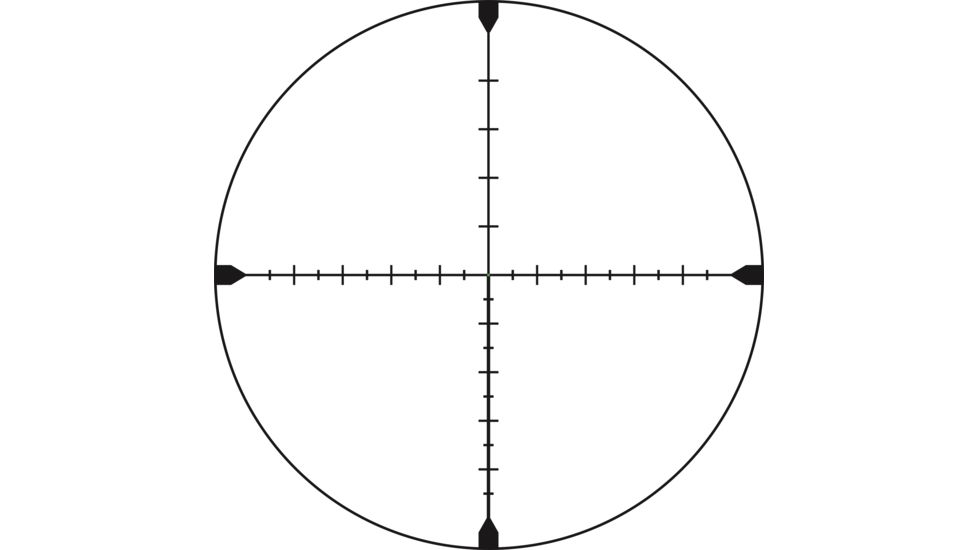 Trijicon Tenmile TM2450 6-24x50mm Rifle Scope, 30 mm Tube, Second Focal Plane, Black, Green MRAD Ranging Reticle, Mil Rad Adjustment, 3000006
