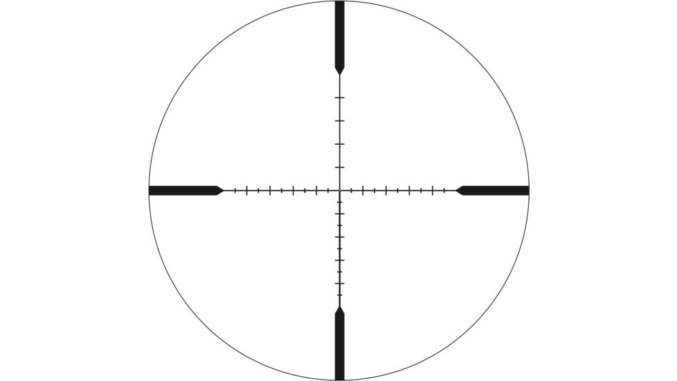 Trijicon Tenmile TM2450 6-24x50mm Rifle Scope, 30 mm Tube, Second Focal Plane, Black, Green MRAD Ranging Reticle, Mil Rad Adjustment, 3000006