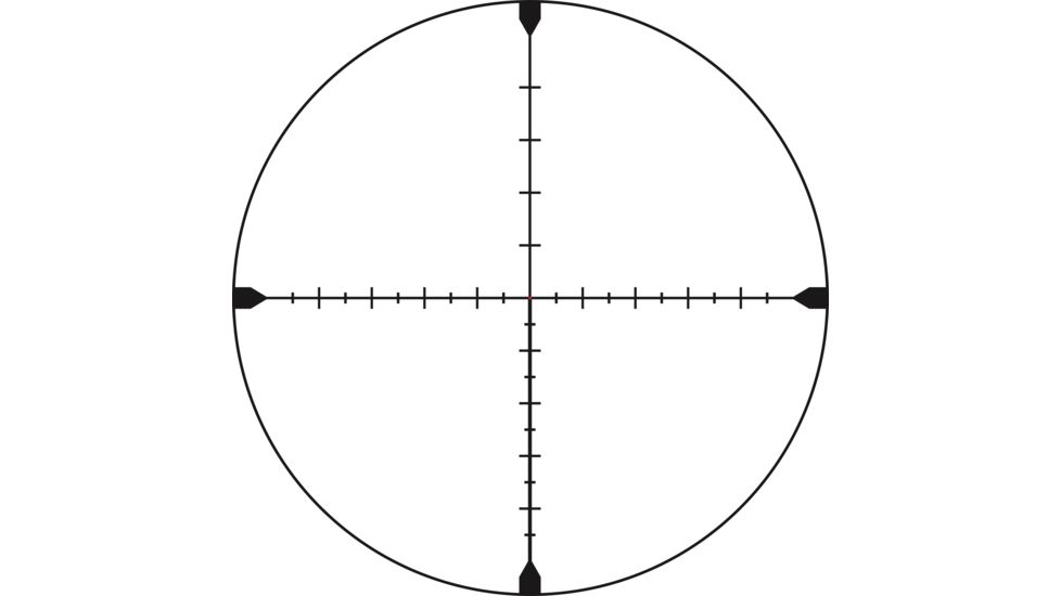 Trijicon Tenmile TM2450 4-24x50mm Rifle Scope, 30 mm Tube, Second Focal Plane, Black, Red MRAD Ranging Reticle, Mil Rad Adjustment, 3000007