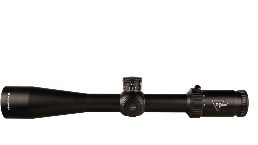 Trijicon Tenmile HX TMHX1844 3-18x44mm Rifle Scope, 30 mm Tube, First Focal Plane, Black, Green/Red MOA Precision Tree Reticle, MOA Adjustment, 3000001