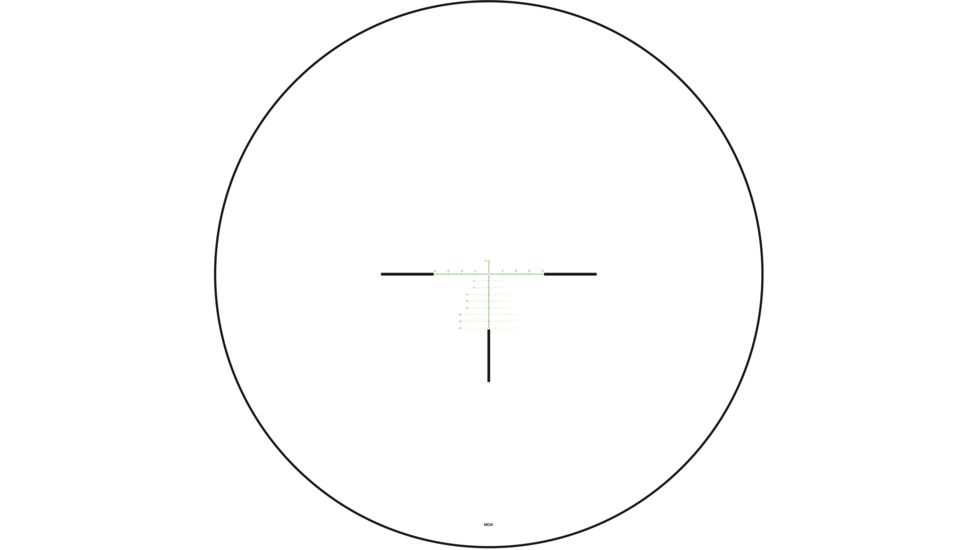 Trijicon Tenmile HX TMHX1844 3-18x44mm Rifle Scope, 30 mm Tube, First Focal Plane, Black, Green/Red MOA Precision Tree Reticle, MOA Adjustment, 3000001