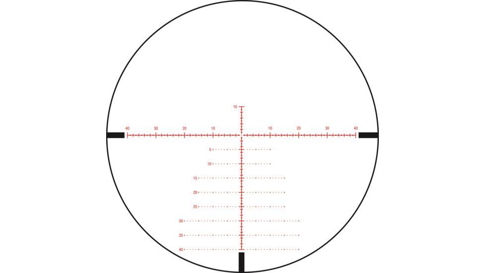 Trijicon Tenmile HX TMHX1844 3-18x44mm Rifle Scope, 30 mm Tube, First Focal Plane, Black, Green/Red MOA Precision Tree Reticle, MOA Adjustment, 3000001