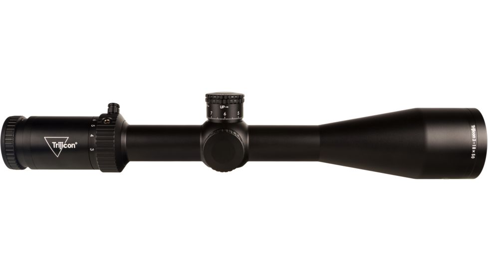 Trijicon Tenmile HX TMHX1850 3-18x50mm Rifle Scope, 30 mm Tube, Second Focal Plane, Black, Green/Red MRAD Center Dot Reticle, Mil Rad Adjustment, 3000009