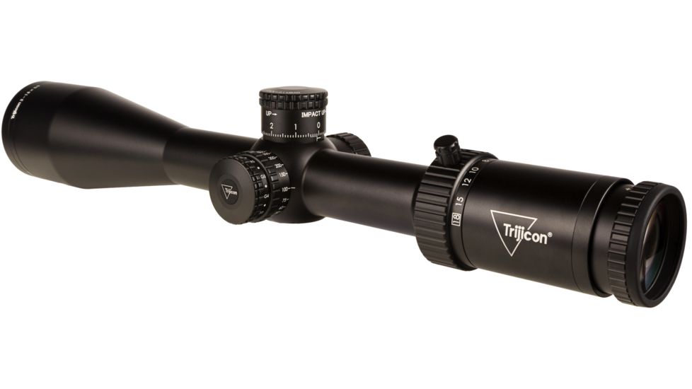 Trijicon Tenmile HX TMHX1850 3-18x50mm Rifle Scope, 30 mm Tube, Second Focal Plane, Black, Green/Red MRAD Center Dot Reticle, Mil Rad Adjustment, 3000009