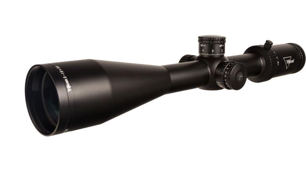Trijicon Tenmile HX TMHX1850 3-18x50mm Rifle Scope, 30 mm Tube, Second Focal Plane, Black, Green/Red MRAD Center Dot Reticle, Mil Rad Adjustment, 3000009