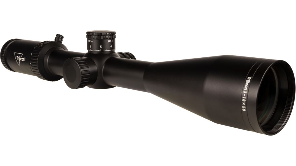 Trijicon Tenmile HX TMHX1850 3-18x50mm Rifle Scope, 30 mm Tube, Second Focal Plane, Black, Green/Red MRAD Center Dot Reticle, Mil Rad Adjustment, 3000009