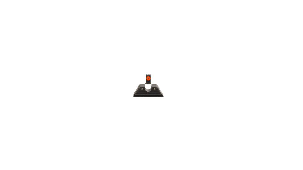 Trijicon Glock HD Night Sight Set - Front Sight Orange Outline / Green Tritium, Rear Sight Black Outline / Green Tritium, MOS Fit Rear, 601089