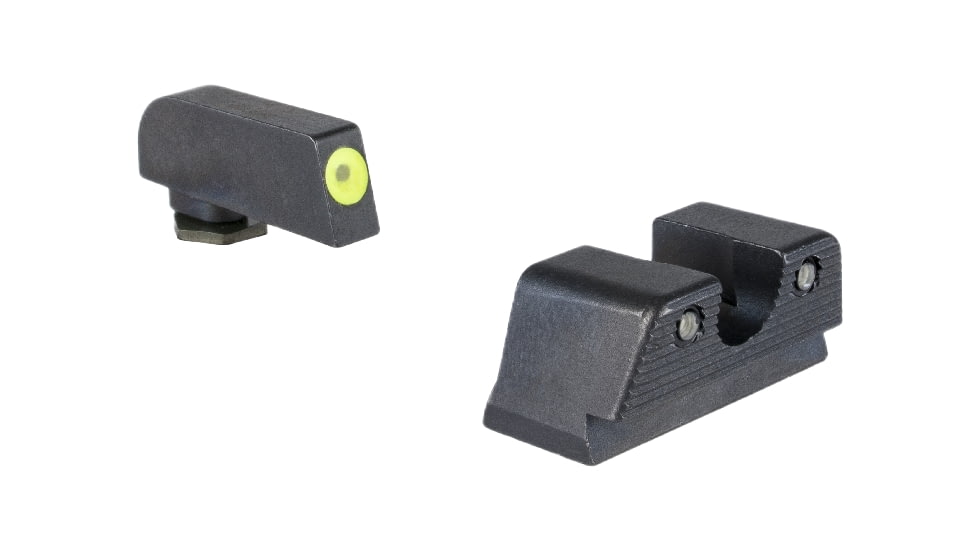 Trijicon HD XR Suppressor/Optic Height Tritium Night Sights - Glock Small Frames MOS