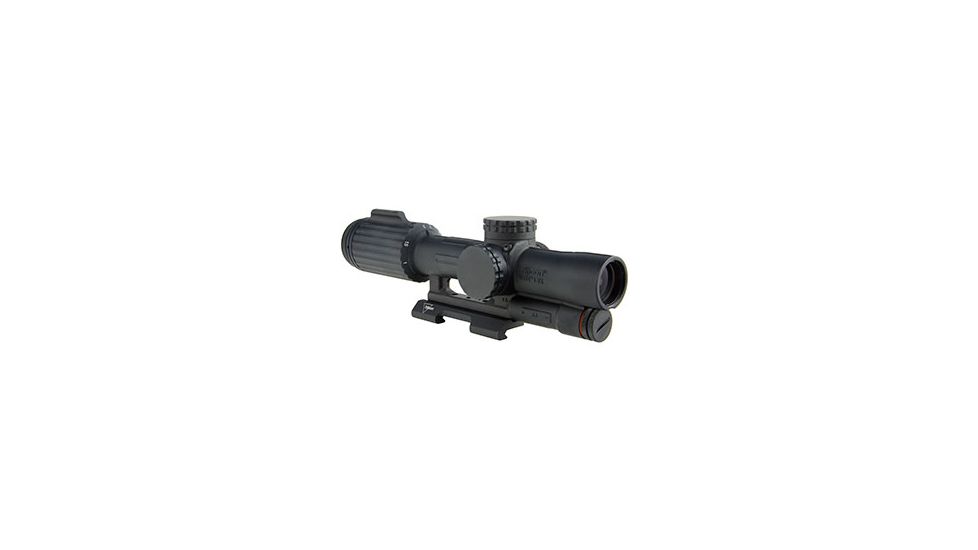 Trijicon VCOG 1-6x24 Green Horseshoe Dot/Crosshair Rifle Scope .308/175gr Quick Release Mount, Black, 1600052
