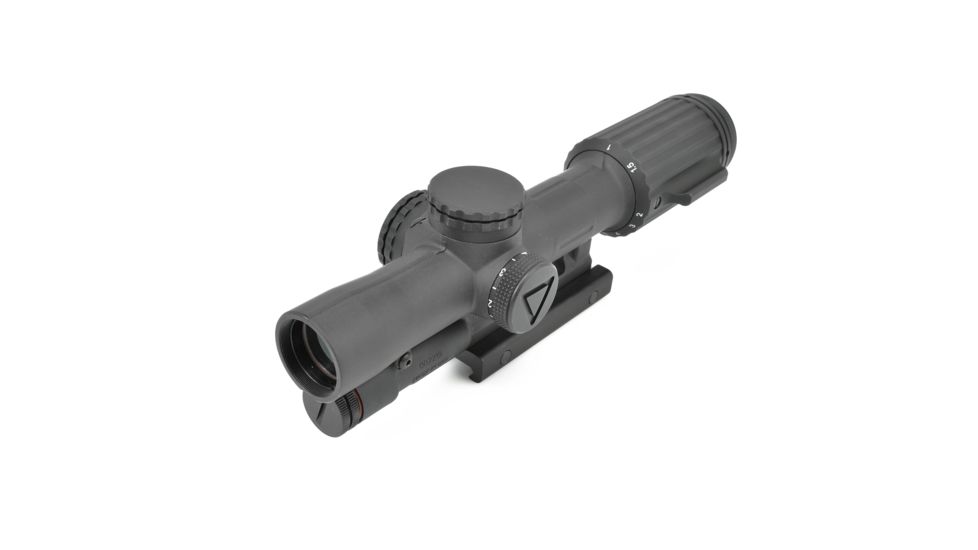 Trijicon VCOG 1-6x24 Rifle Scope with TA51 Mount, Horseshoe Dot - Crosshair .223 - 55 Grain Ballisti 1600002