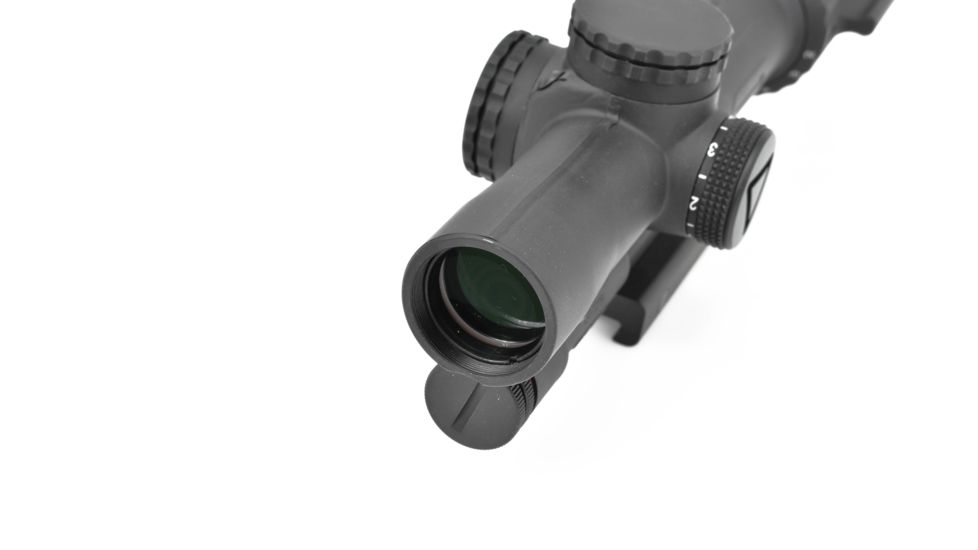 Trijicon VCOG 1-6x24 Rifle Scope with TA51 Mount, Horseshoe Dot - Crosshair .223 - 55 Grain Ballisti 1600002