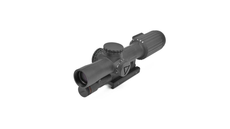 Trijicon VCOG 1-6x24 Rifle Scope with TA51 Mount, Horseshoe Dot - Crosshair .223 - 77 Grain Ballisti 1600003