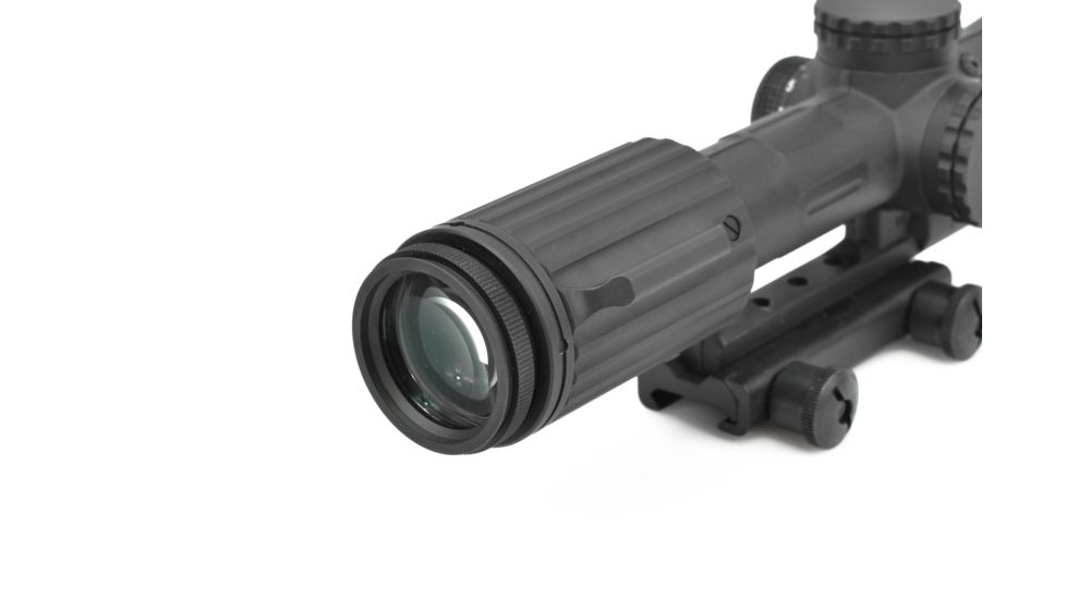 Trijicon VCOG 1-6x24 Rifle Scope with TA51 Mount, Horseshoe Dot - Crosshair .223 - 77 Grain Ballisti 1600003
