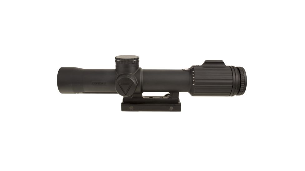 Trijicon VCOG VC18 1-8x28mm Rifle Scope, 34 mm Tube, First Focal Plane, Black, Red MOA Crosshair Dot w/ Segmented Circle Reticle, MOA Adjustment, 2400001