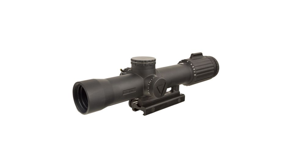 Trijicon VCOG VC18 1-8x28mm Rifle Scope, 34 mm Tube, First Focal Plane, Black, Red MOA Crosshair Dot w/ Segmented Circle Reticle, MOA Adjustment, 2400001