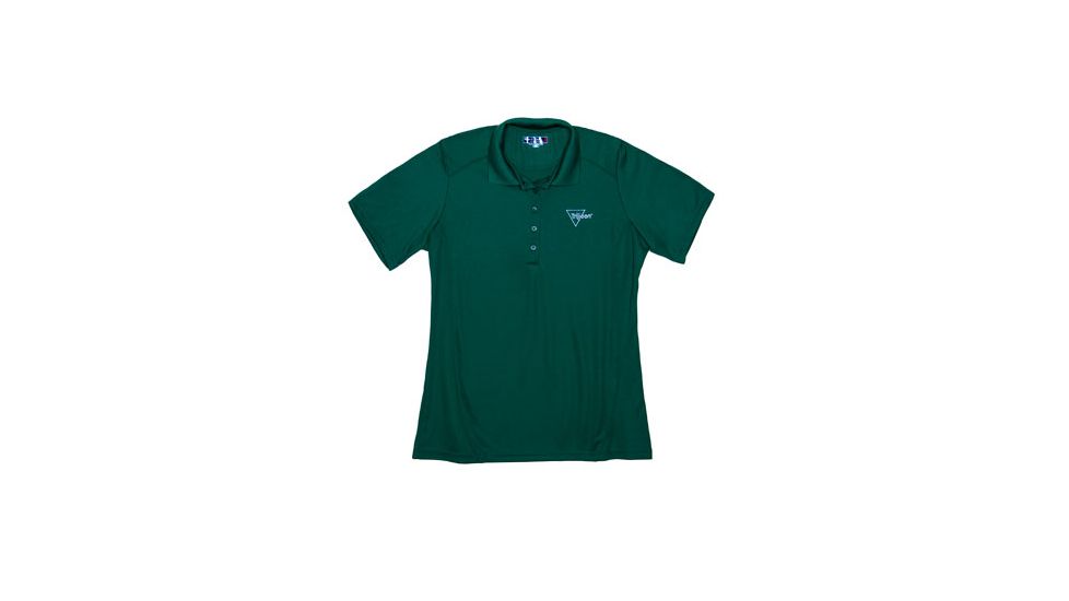 Trijicon Women's Short Sleeve Polo Shirt w/ Trijicon Logo, Green, Extra Large AP54-XL