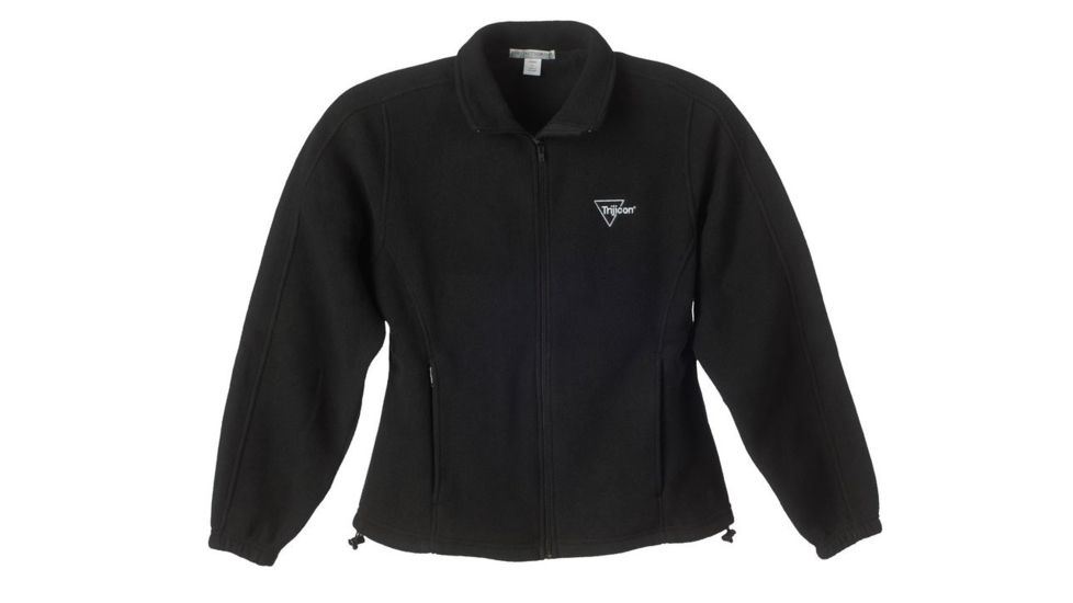 Trijicon Women's Fleece Full-Zip Jacket w/ Trijicon Logo, Black, Small AP48-SM
