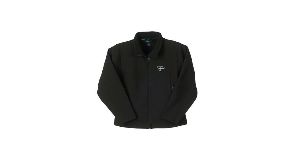 Trijicon Womens Soft Shell Lined Jacket w/ Trijicon Logo, Black, Medium AP50M