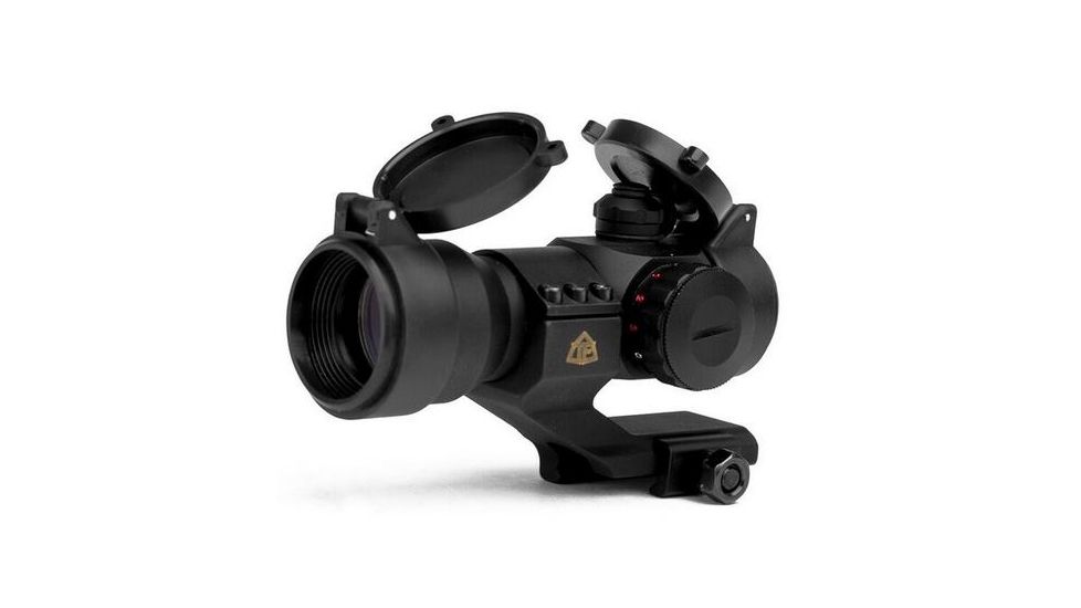 Trinity Force 1x30 Tri Illuminated Red/Green/Blue Dot Sight,Black w/Cantilever Mount DHCIR35B