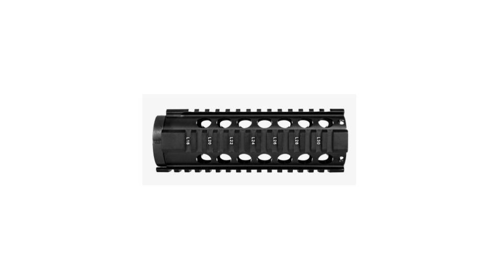 Trinity Force 7in Free Float Quad Rail w/ Ring Lock, Black, YGM414BX07