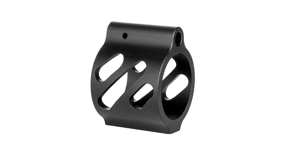 Trinity Force .875 Skeletonized Steel Gas Block, Black, GT875GN
