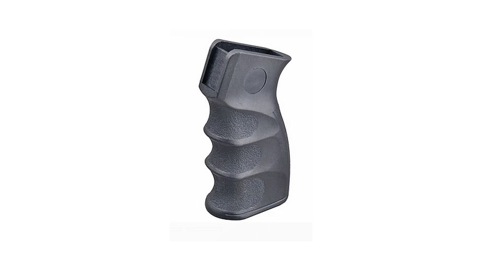 Trinity Force AK47 Ergonomic Pistol Grip w/ Storage, Black, 3 Finger Grooves, Closed WBG07