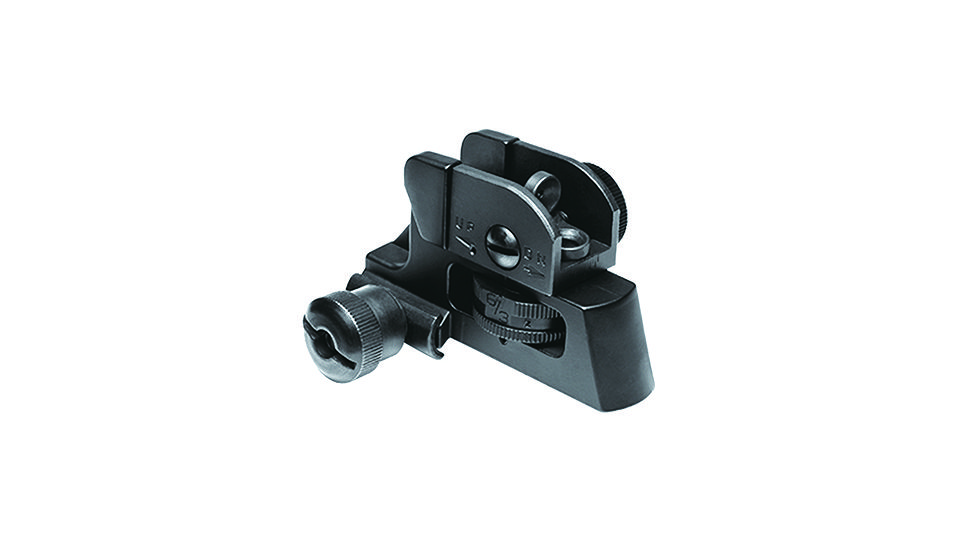Trinity Force AR15 Match-Grade Detachable Rear A2 Iron Back-Up Sight, Black FS66