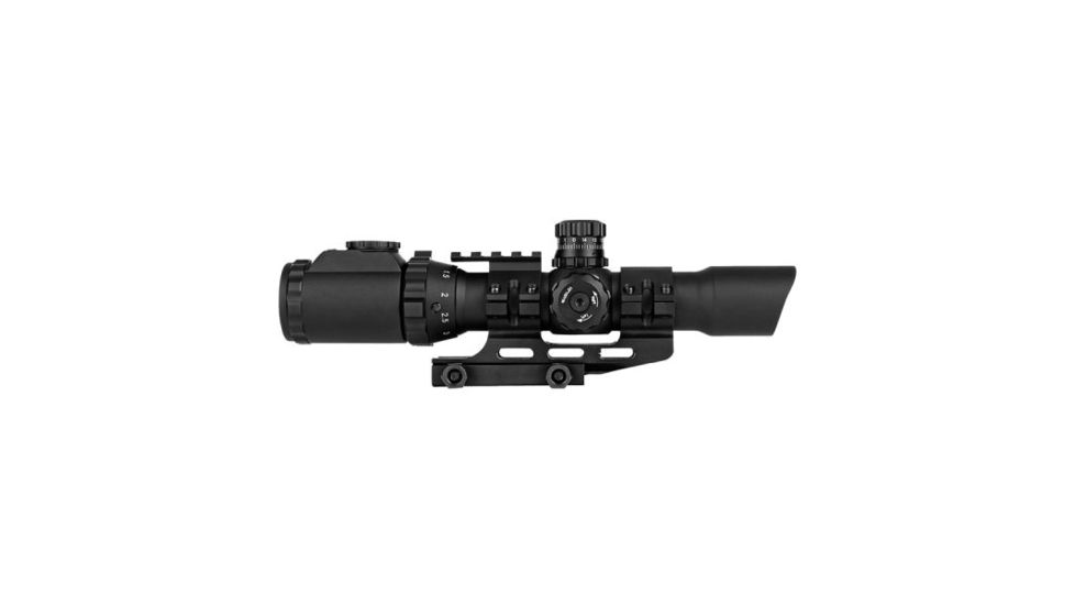 Trinity Force Assault 1-4x28 V2 Scope, Black, Dot Dot Reticle, SR12S1428BH-V2
