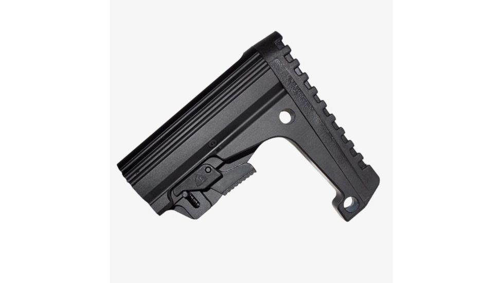 Trinity Force Defender L1 Stock Kit, All Aluminum Stock, Includes Buffer Assembly, Black WTAL01B