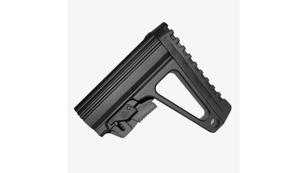 Trinity Force Defender L2 Stock Kit, All Aluminum Stock, Includes Buffer Assembly, Black WTAL02B