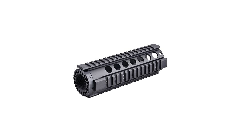 Trinity Force M4/AR15 Carbine-Lenth 7in. Free Float Quad Rail, Black YGM406B