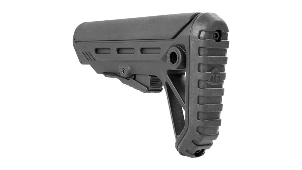 Trinity Force Surge Stock Kit, Mil-Spec, 11.25 - 14.5 inch, Locking Castle Nut/End Plate/Buffer/Spring/Receiver Extension, Black WT09B