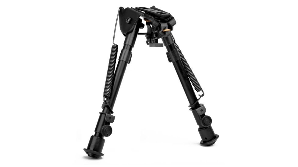 Trinity Force Tactical Full-Size Adj. Height Bipod, Black, Shrink Self-Motion, Tilt Feature, B ZSJJ88TA