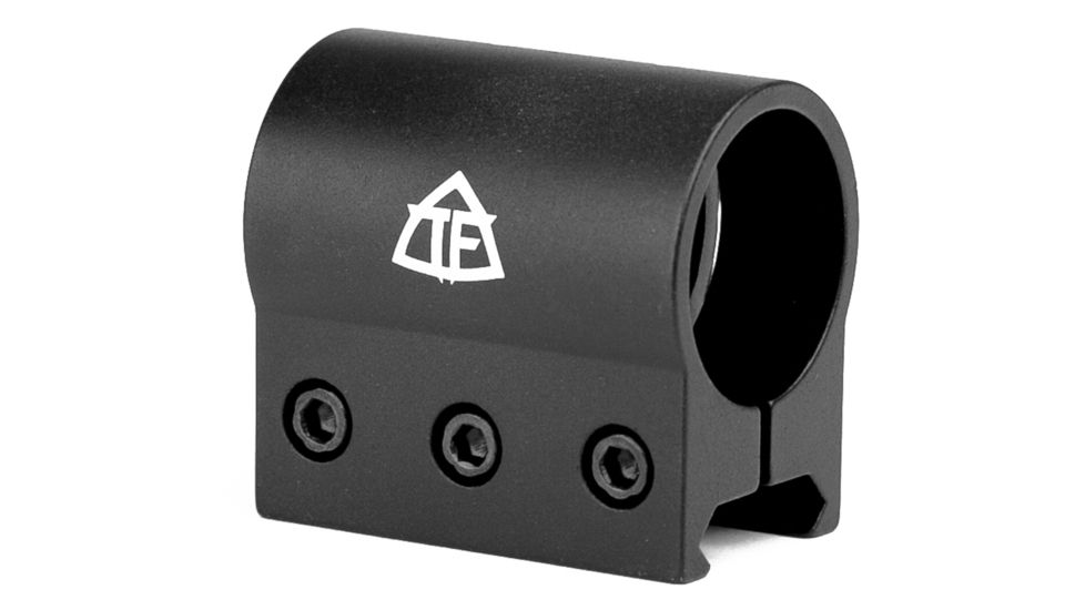 Trinity Force Flashlight Ring w/Slide-On Picatinny Mounting Base,Black MNGJC25B