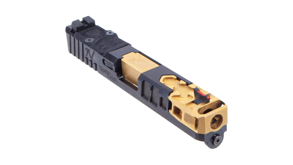 Trinity Nevada Ground Breaker Complete Slide, Glock 19 Gen 4, Flat Dark Earth Slide &amp; Flat Dark Earth Barrelcomp, Compact, GZ149GGEE