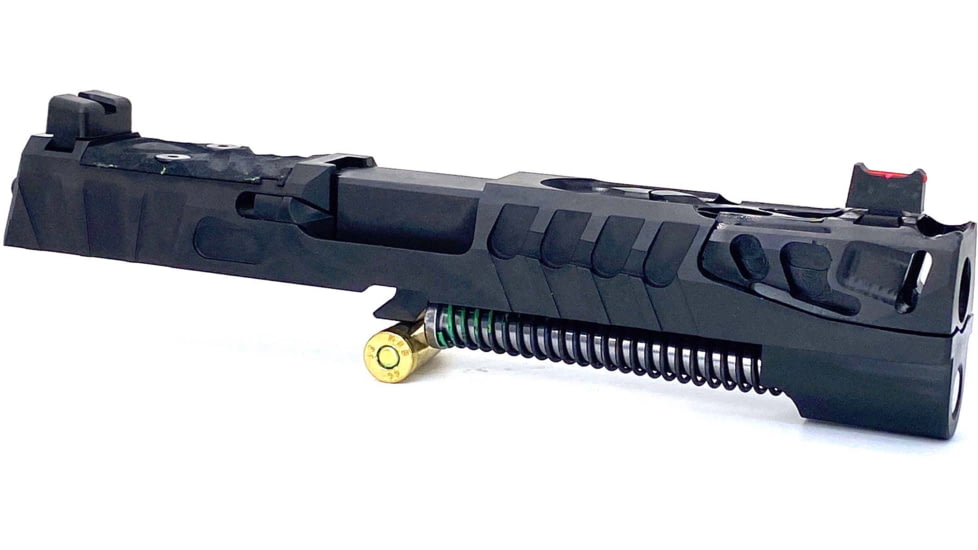 Trinity Nevada Pirho Complete Slide, SIG Sauer P320 Full Size, DLC Black Slide &amp; DLC Black Barrelcomp, PR10FOBDD