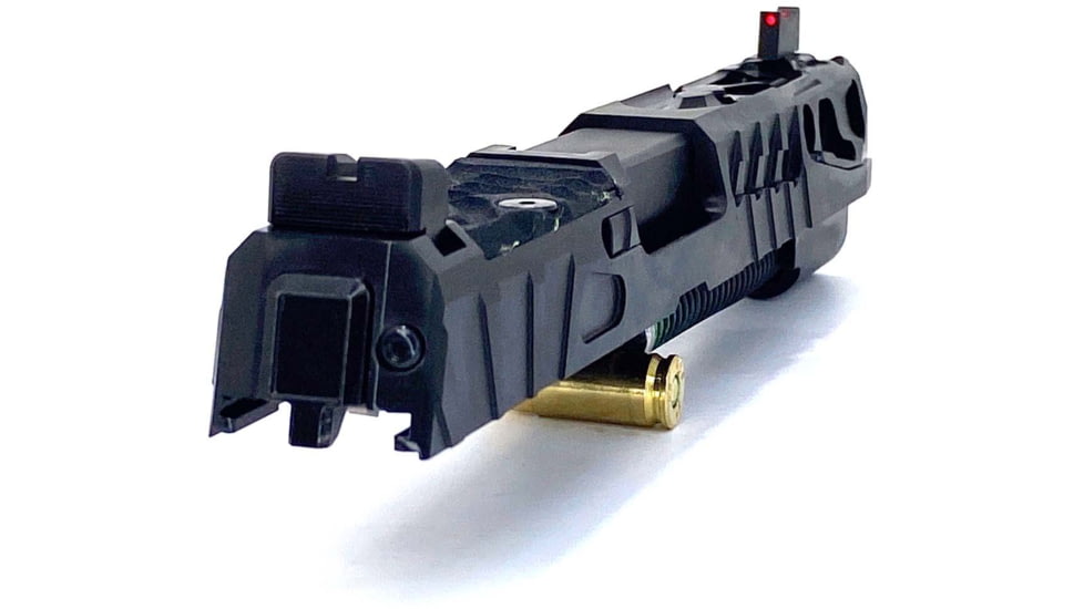 Trinity Nevada Pirho Complete Slide, SIG Sauer P320 Full Size, DLC Black Slide &amp; DLC Black Barrelcomp, PR10FOBDD