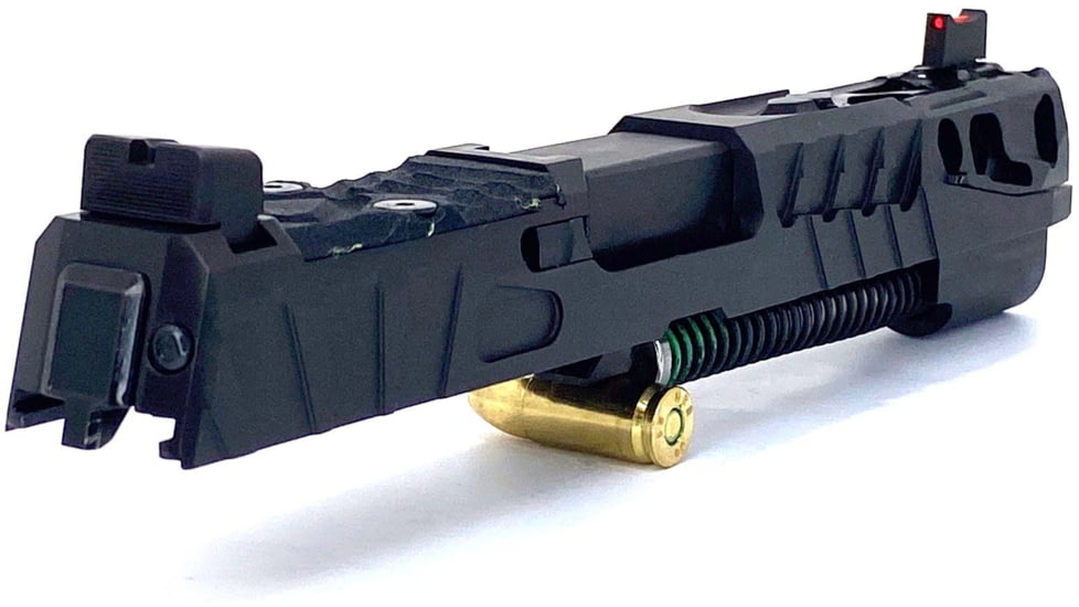 Trinity Nevada Pirho Complete Slide, SIG Sauer P320 Full Size, DLC Black Slide &amp; DLC Black Barrelcomp, PR10FOBDD