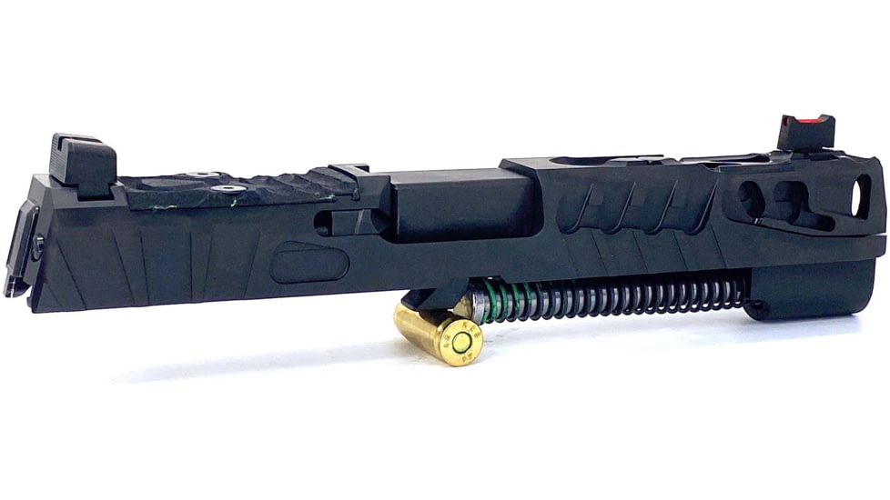 Trinity Nevada Pirho Complete Slide, SIG Sauer P320 Full Size, DLC Black Slide &amp; DLC Black Barrelcomp, PR10FOBDD