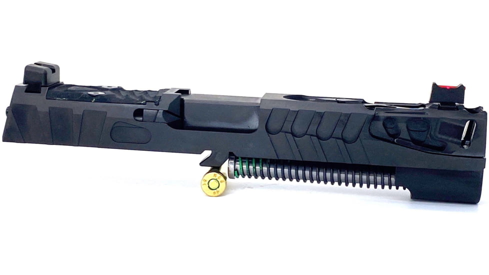 Trinity Nevada Pirho Complete Slide, SIG Sauer P320 Full Size, DLC Black Slide &amp; DLC Black Barrelcomp, PR10FOBDD