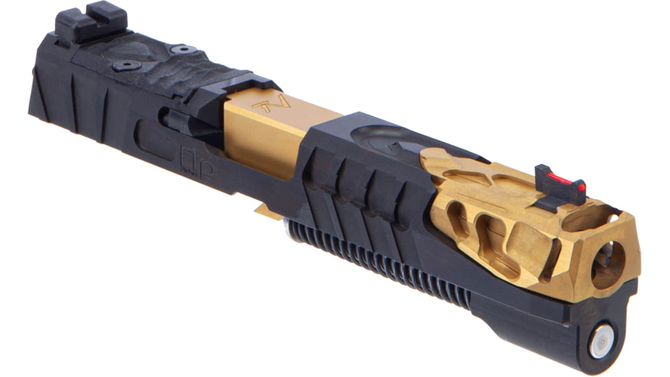 Trinity Nevada Pirho Complete Slide, SIG Sauer P320 Full Size, Flat Dark Earth Slide &amp; Brushed Stainless Barrelco, PR10FOBEB