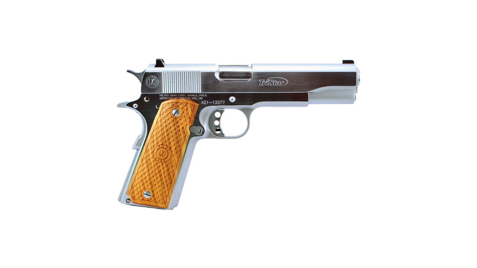 TRISTAR American Classic GovernmenT 1911 Semi Auto Pistol, 9mm Luger, 5 in Barrel