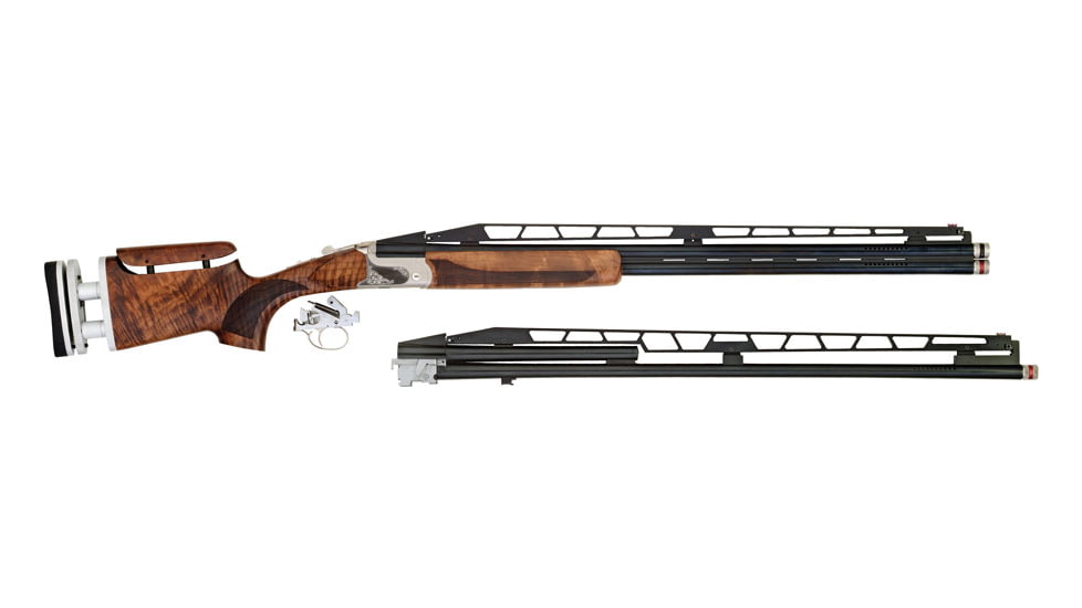 TRISTAR Tristar TT-15 Combo Trap Drop Trigger 2.75in Adj Comb Over/Under Shotgun, 12 Gauge, 34in Unsingle 32in Over/Under BBL, Walnut Stock, Blued, 35420
