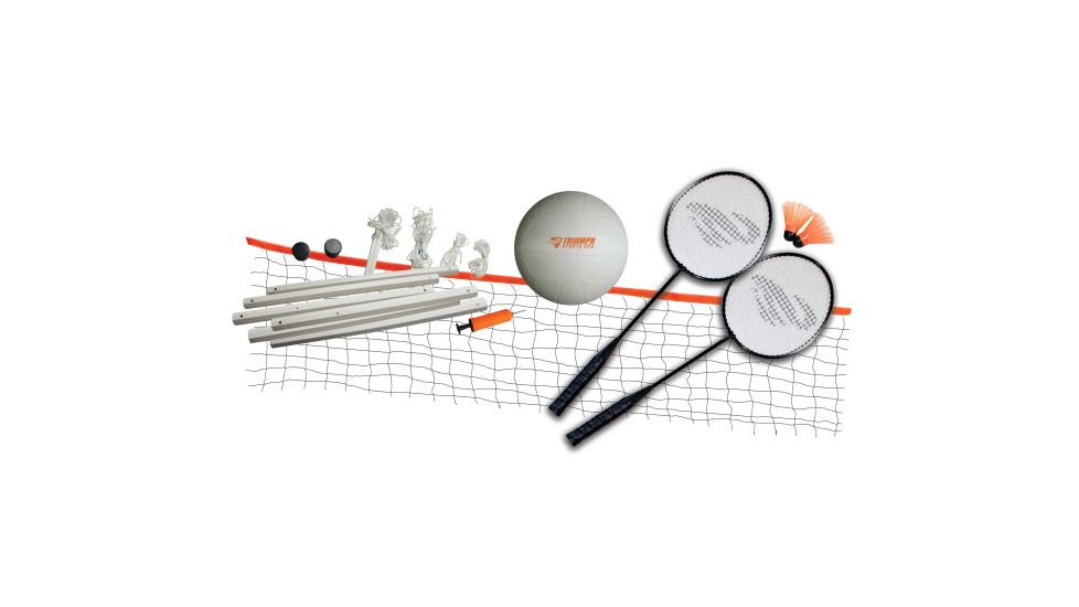 Triumph 18 Beginner Volleyball/Badminton Set, 35-7105
