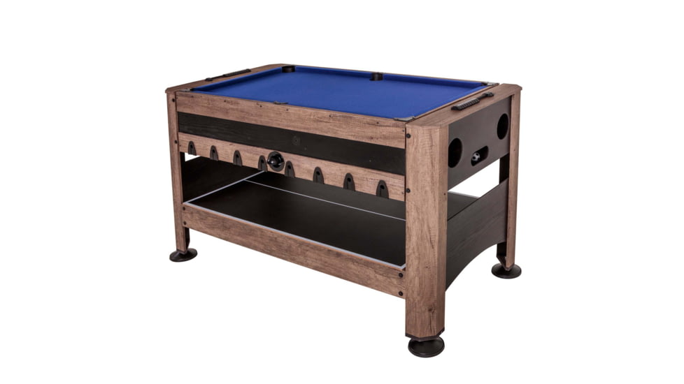 Triumph 56 in 4-In-1 Swivel Multi-Game Table, Wood grain, 45-6737W