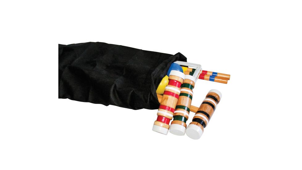 Triumph 6-Player Croquet Set, Wood / Multi colors, 35-7166