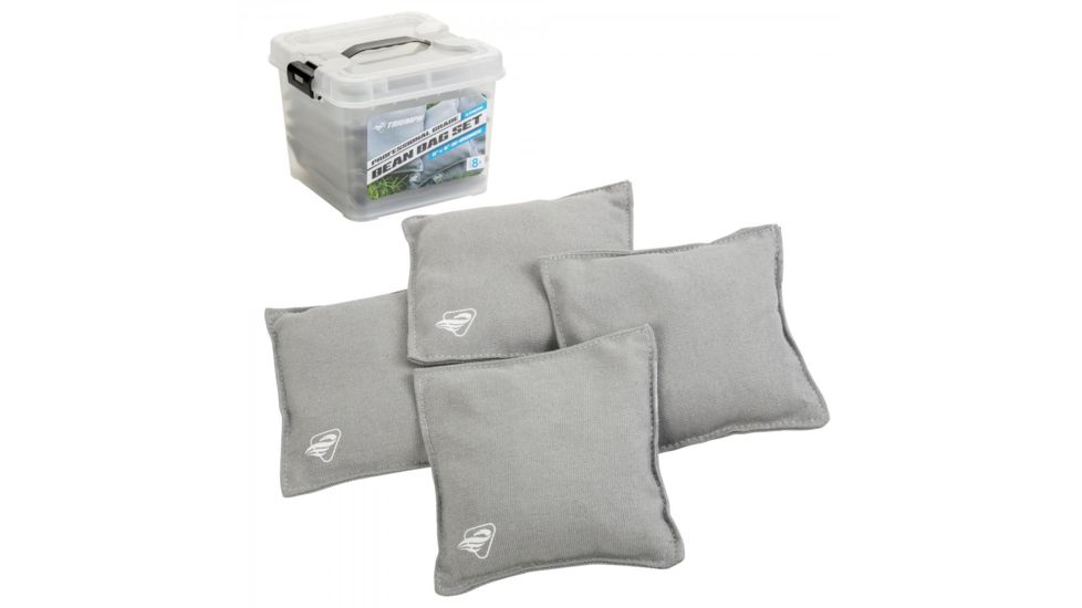 Triumph Bean Bags, 4-Pack 16oz Canvas Duck, Tub, Grey, 12-0055GY-2W