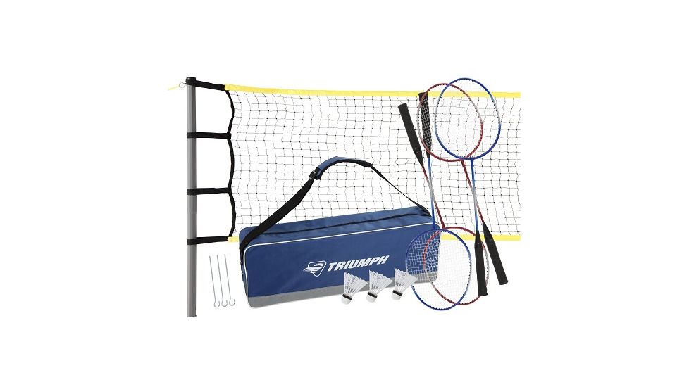Triumph Competition Badminton Set, Black / Yellow, 35-7430-2