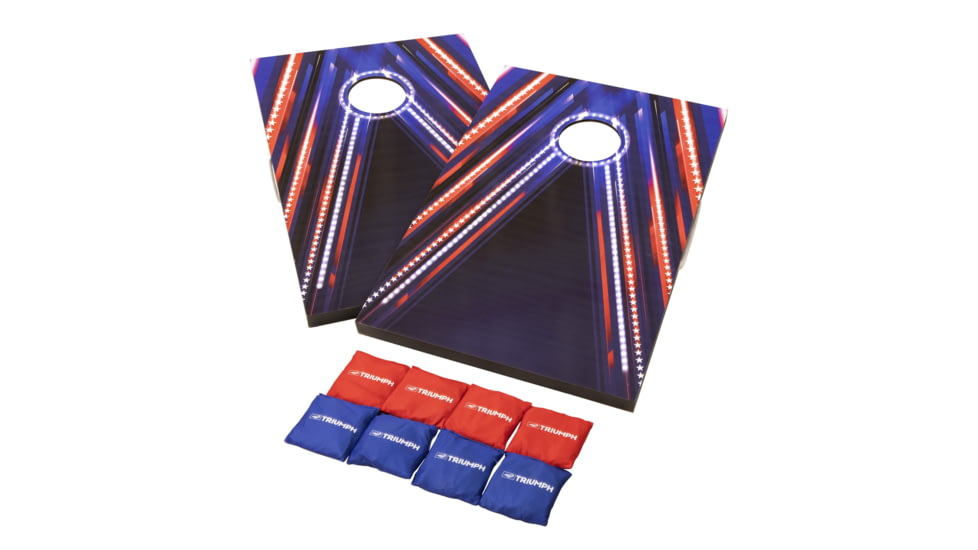 Triumph LED 2x3 Bag Toss - Patriotic, Red / White / Blue, 35-7360-3