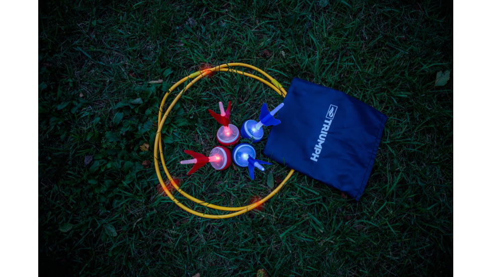 Triumph LED Backyard Darts, Red / Blue, 35-7280-3